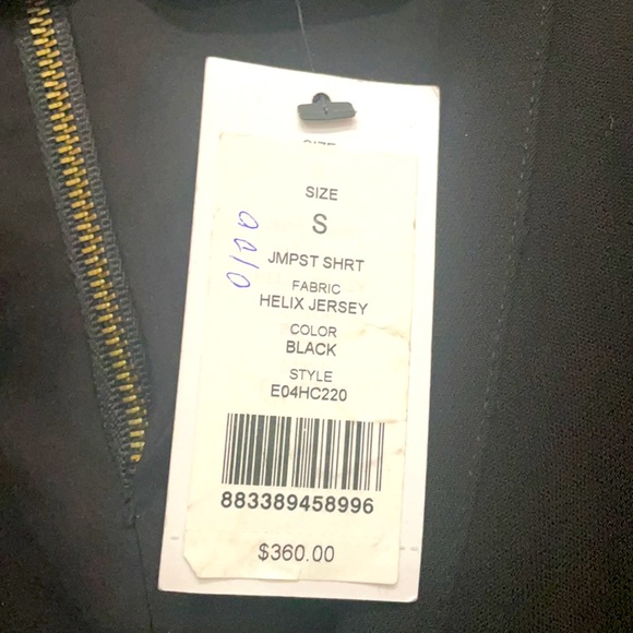 Helmut Lang Black Jumpsuit Size Small Retail 360.00 - Picture 2 of 9